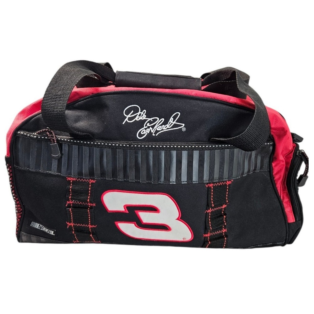 Dale Earnhardt #3 Black Red Racing VTG Duffle Travel Bag